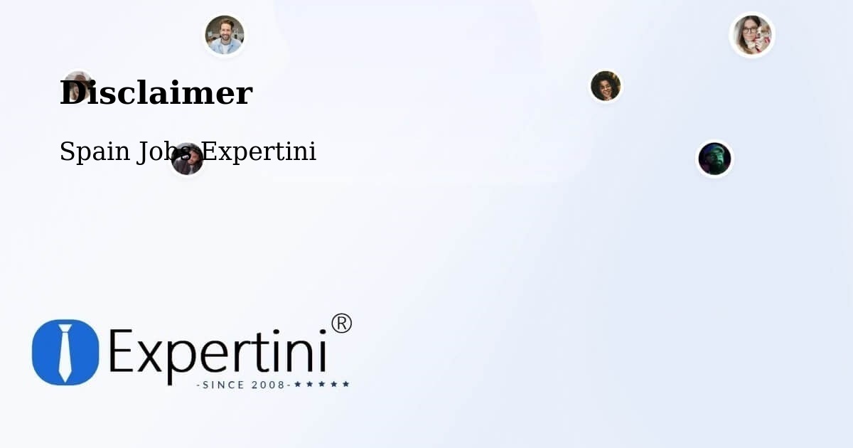 Disclaimer – Reus - Spain Jobs Expertini